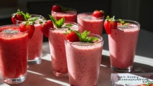 7 Strawberry Protein Smoothies for Weight Loss