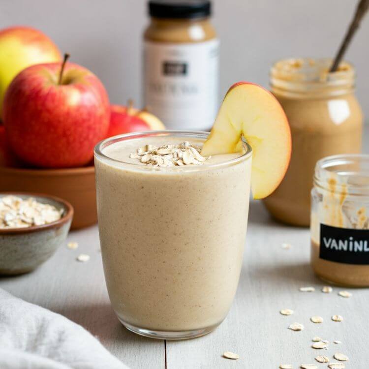 Apple Vanilla Oat Smoothie