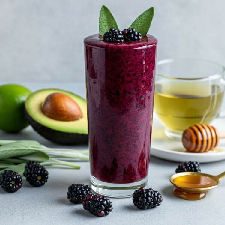 Blackberry Sage Antioxidant Elixir