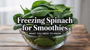 Can You Freeze Spinach For Smoothies