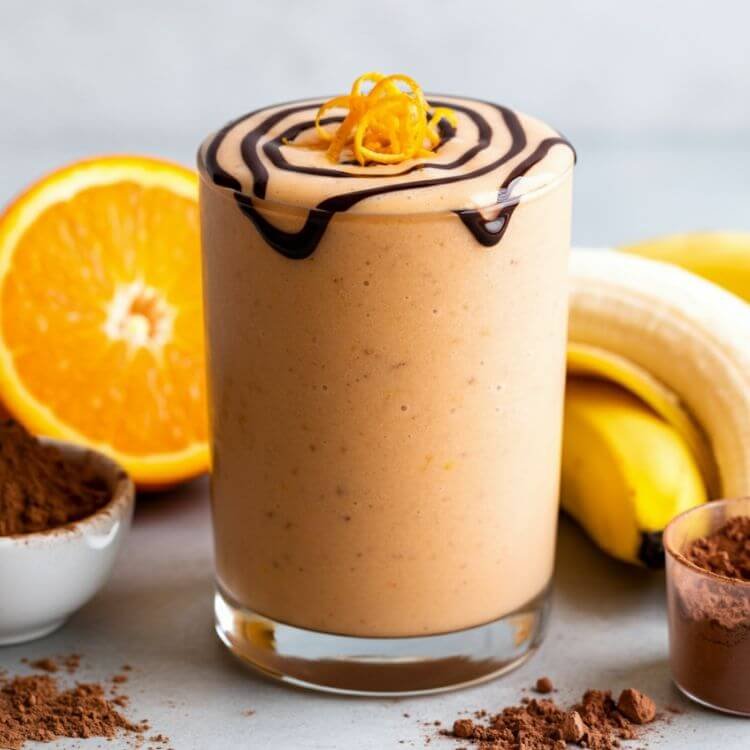 Chocolate Orange Creamsicle Smoothie
