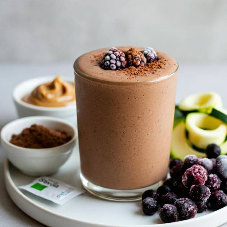 Chocolate Peanut Butter Power Smoothie
