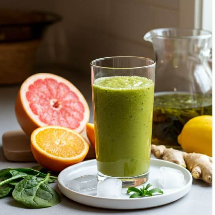 Citrus Green Tea Fat-Melter (155 calories)