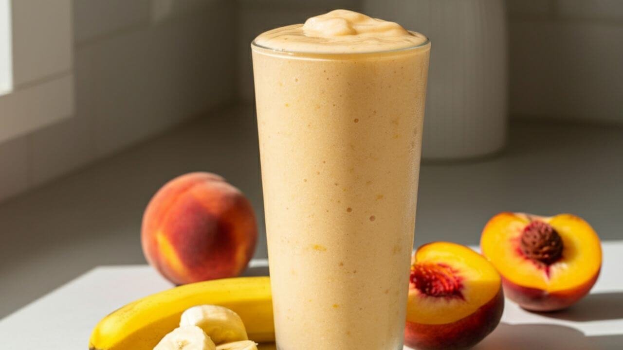 Easy Banana Peach Smoothie Recipe for Weight Loss Success