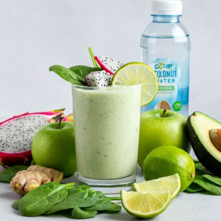 Green Goddess Dragon Fruit Smoothie