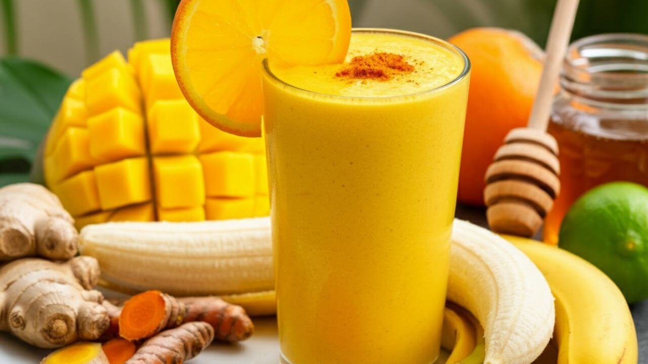 Mango Orange Immunity Smoothie Recipe for Better Health