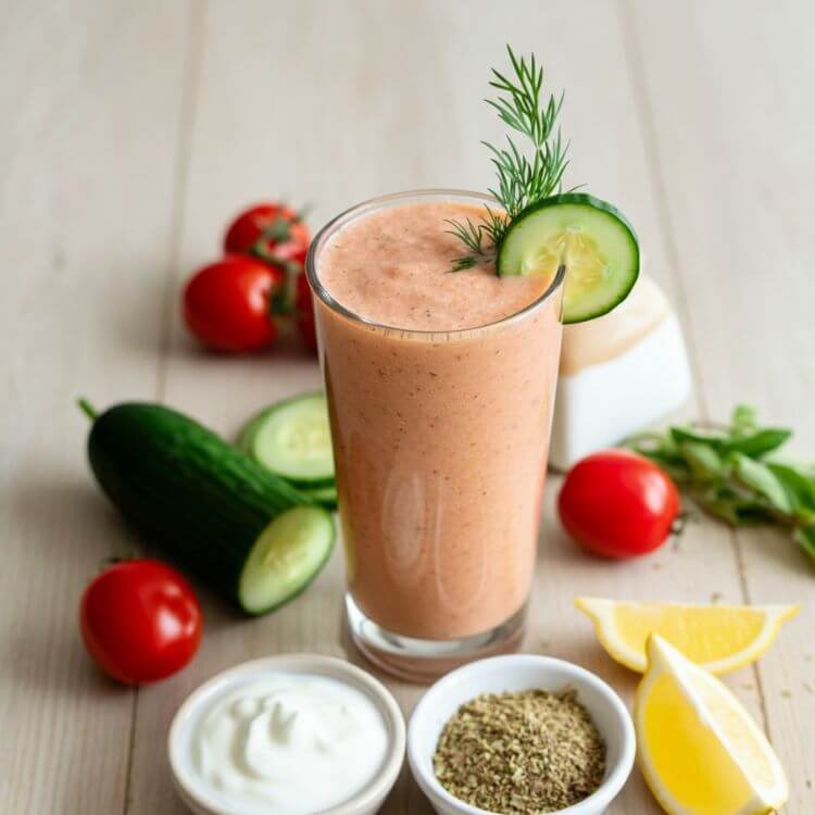 Mediterranean Tomato Protein Smoothie