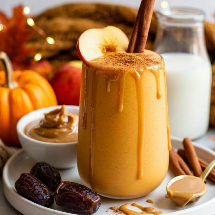 Pumpkin Caramel Protein Smoothie