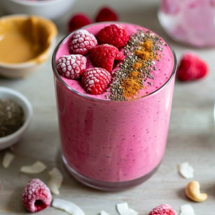 Raspberry Beetroot Beauty Smoothie