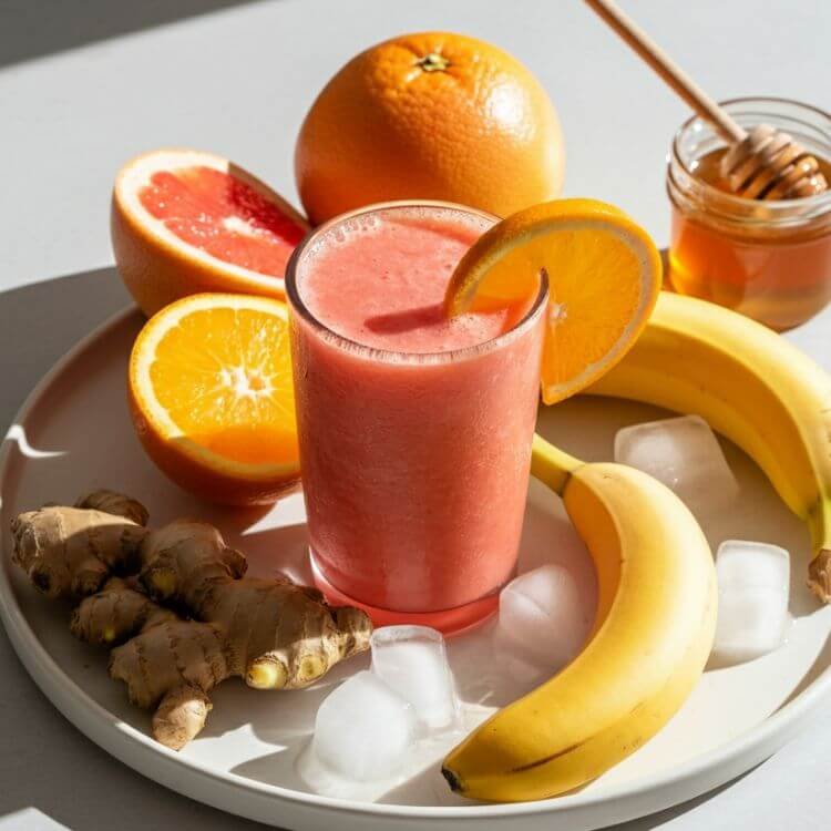Spicy Ginger Citrus Energizer