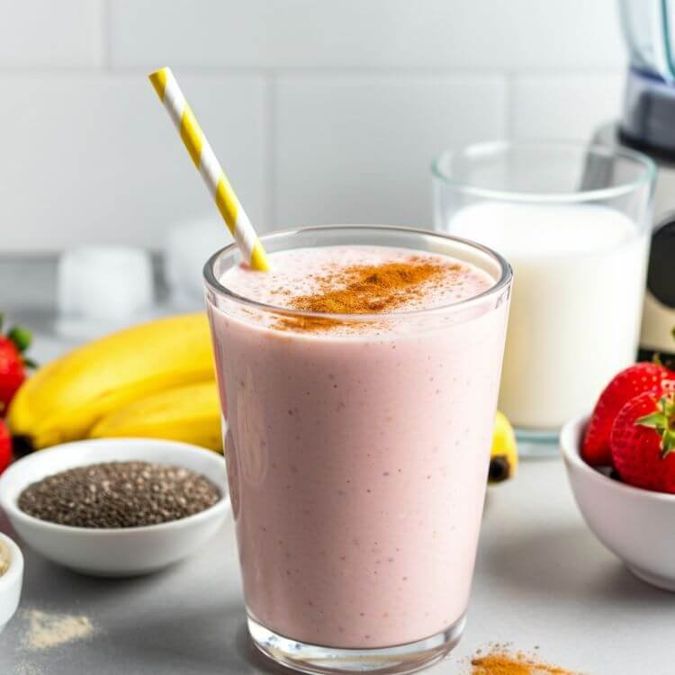Strawberry Banana Protein Powerhouse