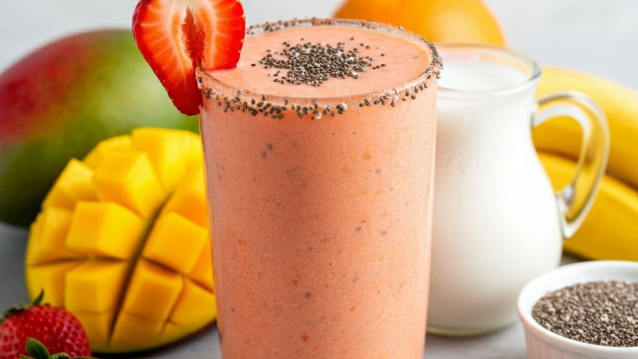 Strawberry Mango Smoothie Recipe