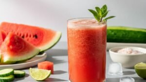 Watermelon Cucumber Smoothie_ Perfect Summer Detox Drink