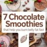 7 Chocolate Smoothies That Burn Belly Fat