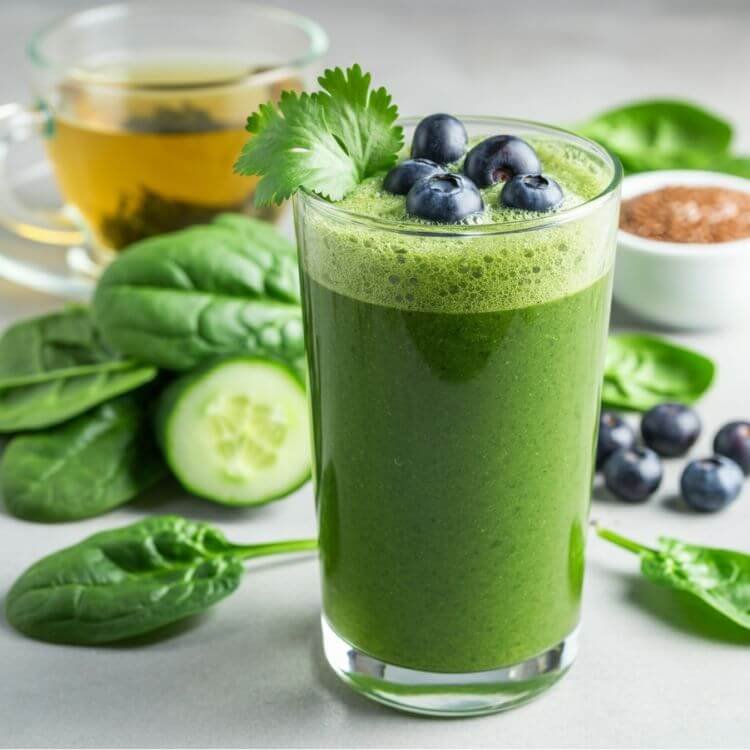 Antioxidant-Rich Green Shield