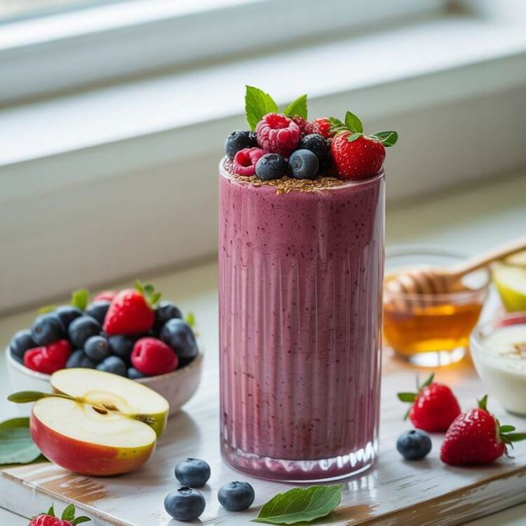 Apple Berry Blast Smoothie