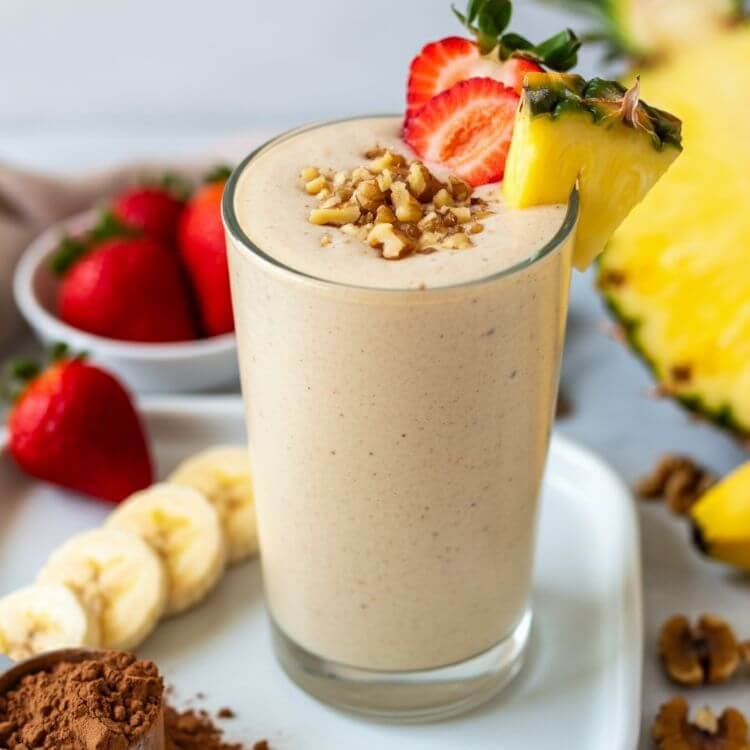 Banana Split Protein Smoothie