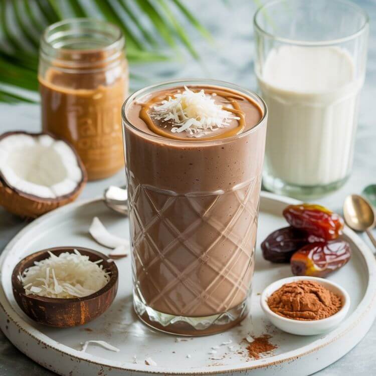 Chocolate Almond Joy Smoothie