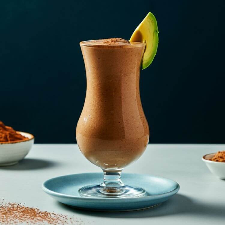 Chocolate Avocado Fat-Burning Smoothie