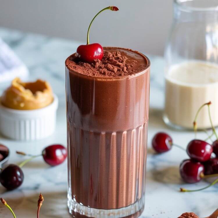 Chocolate Cherry Recovery Smoothie