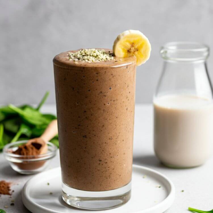 Chocolate Green Goddess Smoothie