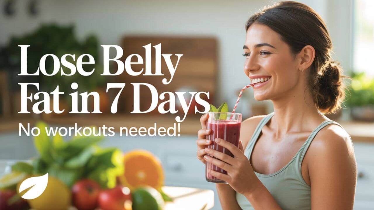 How to Lose Belly Fat in a Week Without Exercise