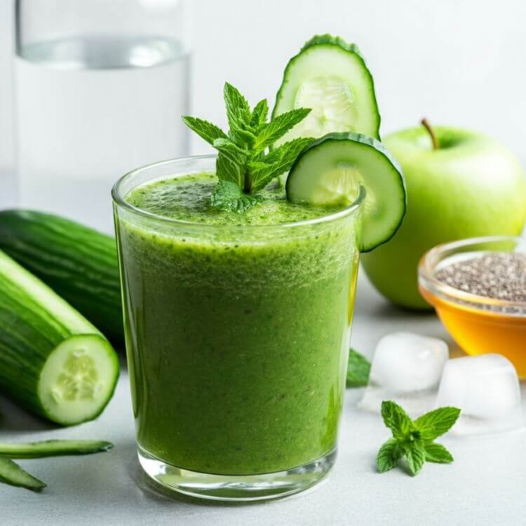 Hydrating Cucumber Mint Smoothie