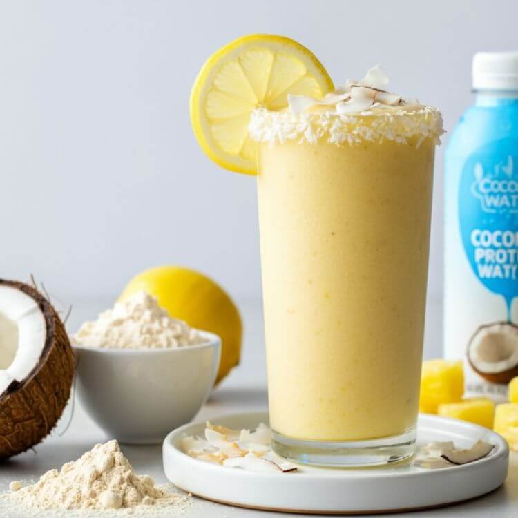Lemon Coconut Recovery Smoothie