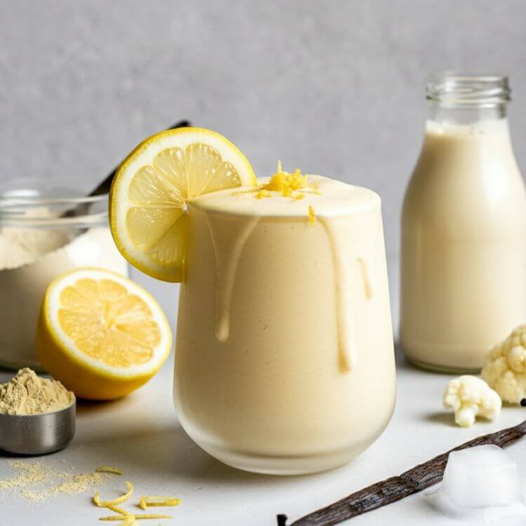 Lemon Vanilla Protein Smoothie