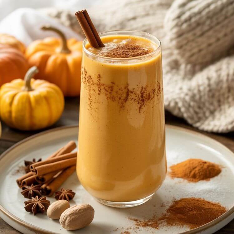 Spiced Pumpkin Pie Smoothie