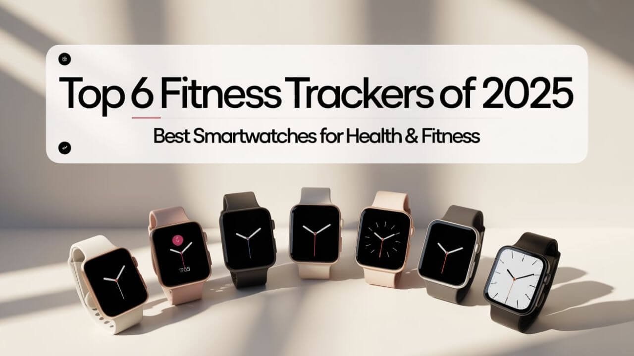 Top 6 Best Fitness Trackers Complete 2025 Buying Guide