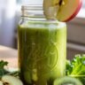 Apple Kiwi Kale Smoothie Recipe for Natural Energy