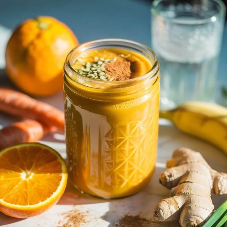 Carrot & Ginger Radiance Smoothie