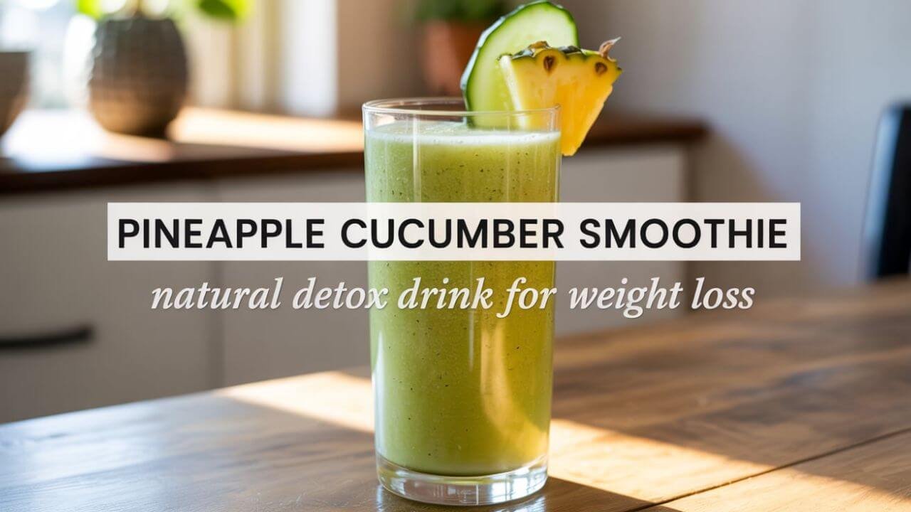 Pineapple Cucumber Smoothie