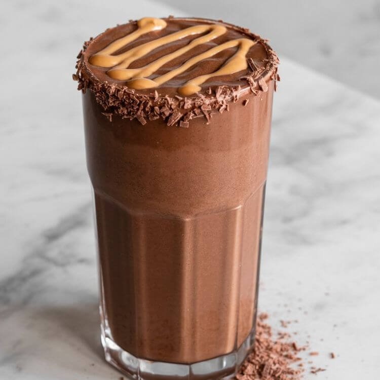 Chocolate Peanut Butter Cup Smoothie