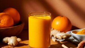 Orange Turmeric Immunity Smoothie Recipe