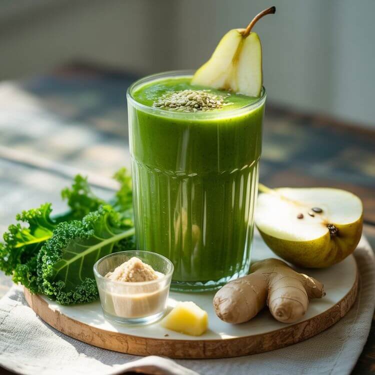 Pear & Ginger Zing Smoothie