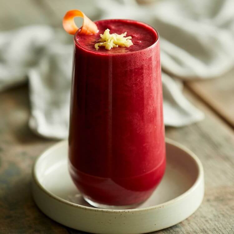 The Red Revitalizer Beet Smoothie