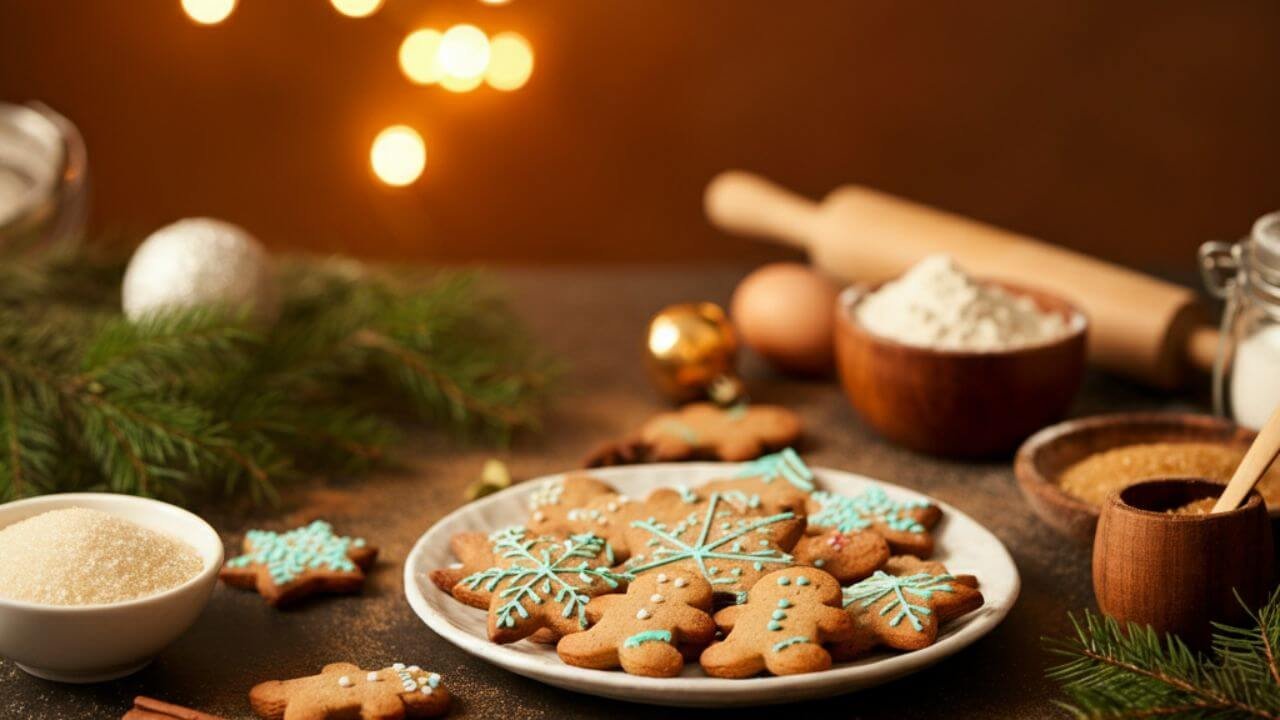 Soft Gingerbread Cut-Out Cookies Recipe