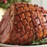Maple Glazed Ham with a Brown Sugar Crust